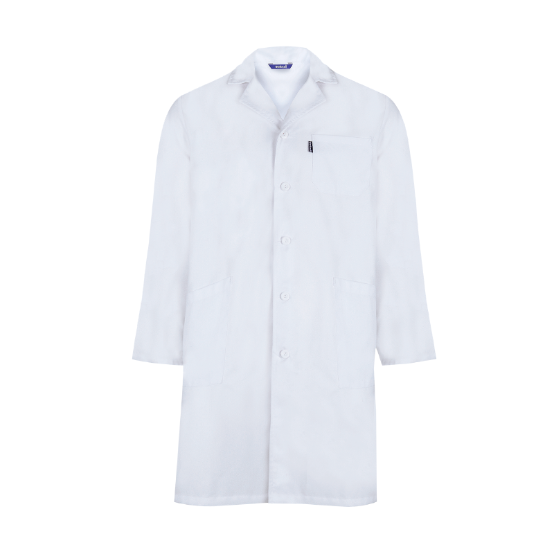 Blouse de travail homme col chemisier