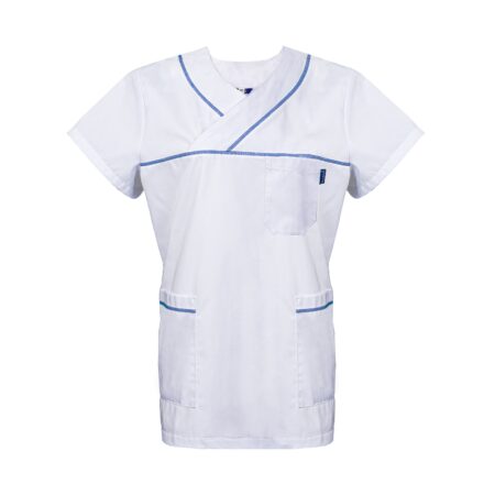 Casaque femme avec couture contrastée