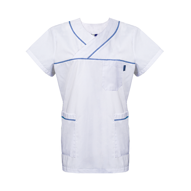 Casaque femme avec couture contrastée