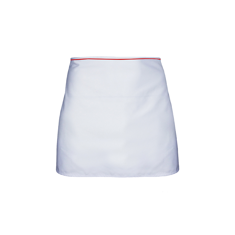 Petit tablier avec biais inséré contrasté