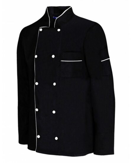 Veste de cuisine plastron double contrasté (Homme)