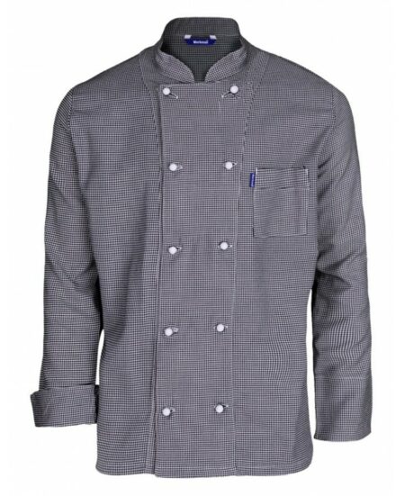 Veste de cuisine pied de poule