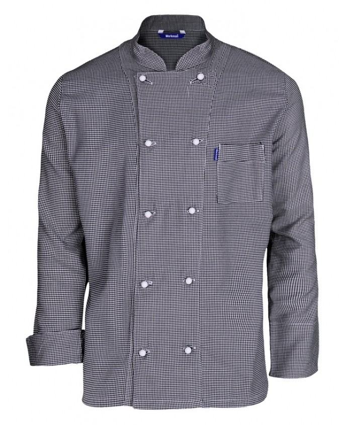 Veste de cuisine pied de poule